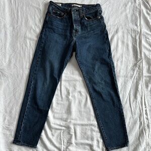 Levi's Women's Ankle & Cropped Jeans - Dark Blue